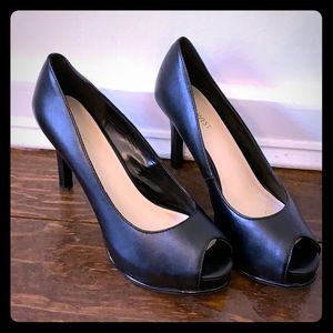 ✨🌟🔥Nine West Black Heels Sz 9.5